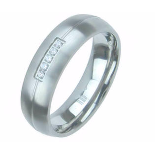 Edwin Earls His and Hers Wedding Ring Set Sterling Silver ...