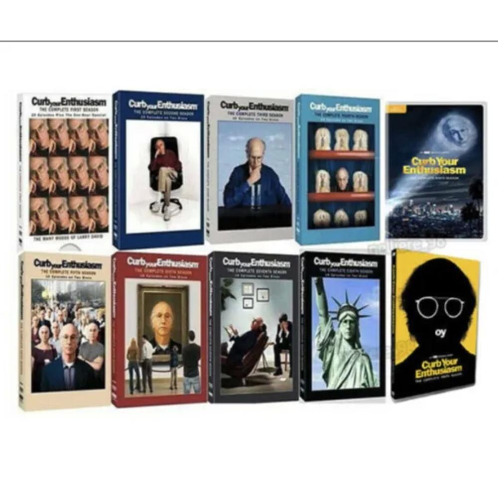 Branded Curb your enthusiasm 1-10 DVD