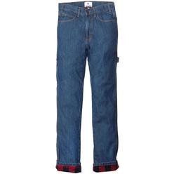 Insulated Gear Men's Carpenter Style Flannel Lined Jeans