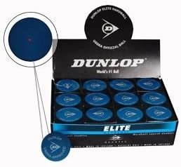 Dunlop Sports Squash Doubles Red Dot Hardball, Blue by Dunlop Sports