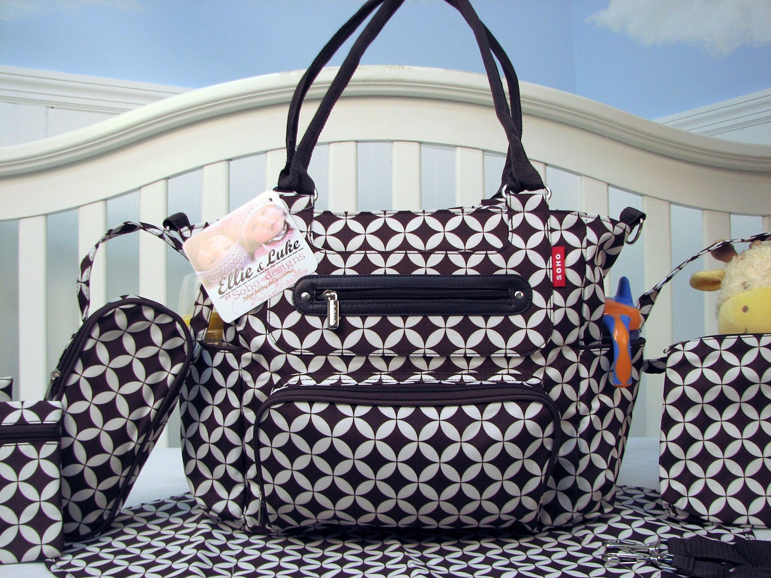 soho grand central diaper bag