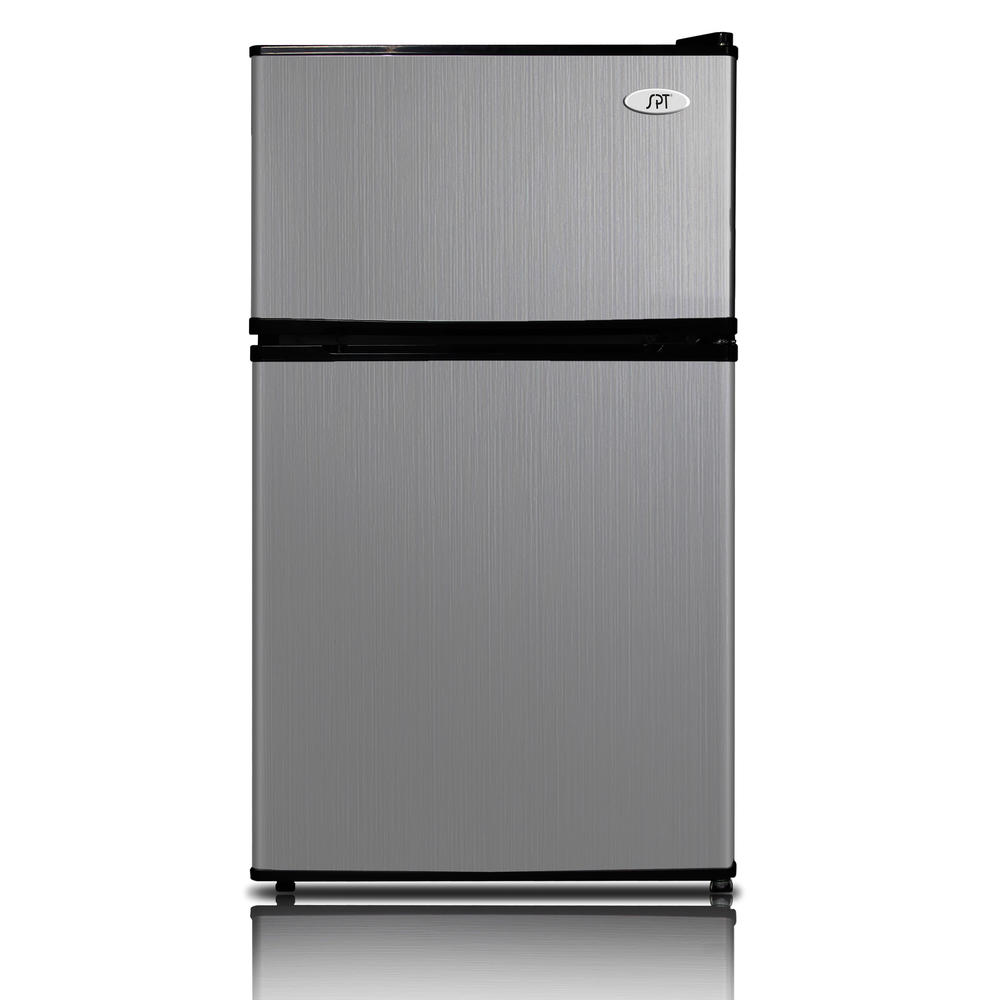 SPT RF-314SS: 3.1 cu. ft. Double Door Refrigerator in Stainless St...