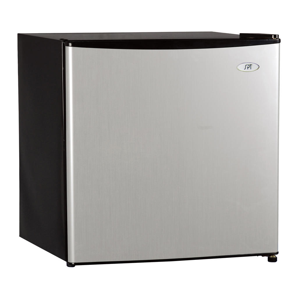 SPT RF-164SS: 1.6 cu. ft. Stainless Refrigerator with Energy Star