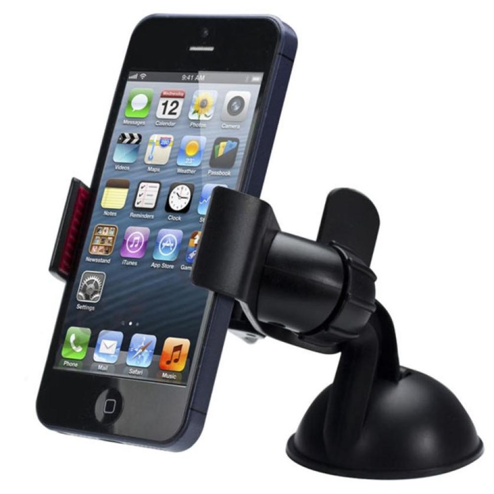 VIRTUAL STORE USA Universal Car Windshield Mount Holder phone car holder For iPhone 5S 5C 5G 4S MP3 iPod GPS Samsung