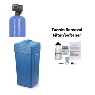 Abundant Flow Water Systems Tn 948 56sxt 14blue Afwfilters Tn 948 56sxt 14 Afw Built 1 Cu Ft Digital Tannin Filter And Water Softener With Fleck 5600sxt 14 Brine Tank Blue