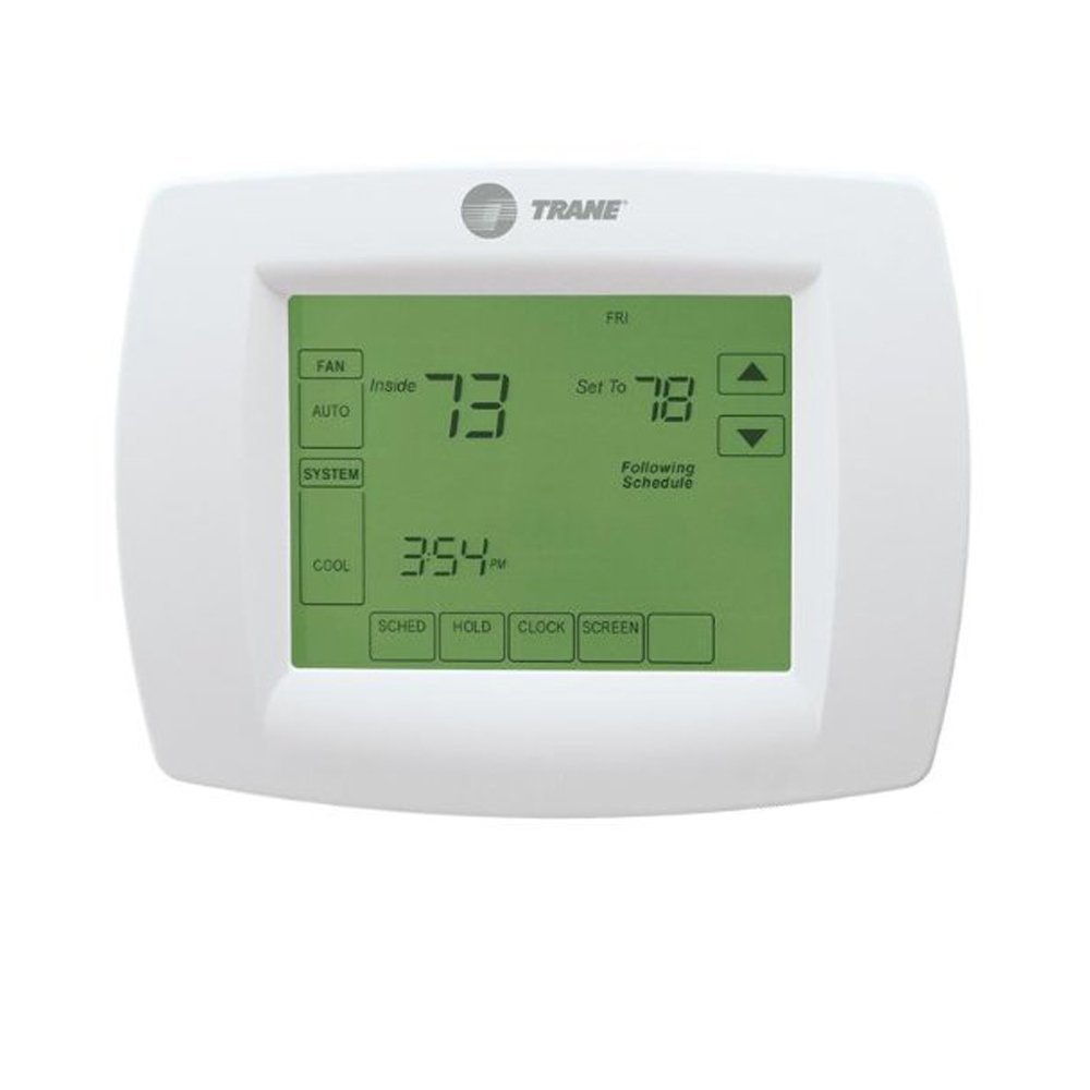 Trane Single-Stage Thermostat 7-Day Programmable Touchscreen Thermostat , TCONT800AS11AAA / TH8110U1045 / THT02476