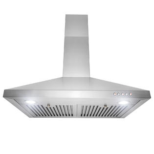 convertible mount kitchen akdy kmart leds push hood stainless panel range control steel