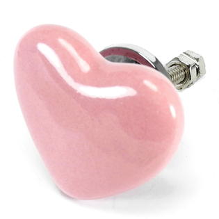 Romantic Decor Pink Ceramic Cabinet Knobs 10 Kitchen Cupboard