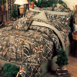 Realtree Max 4 Camo 8 Pc King Comforter Bedding Set 1 Bathroom
