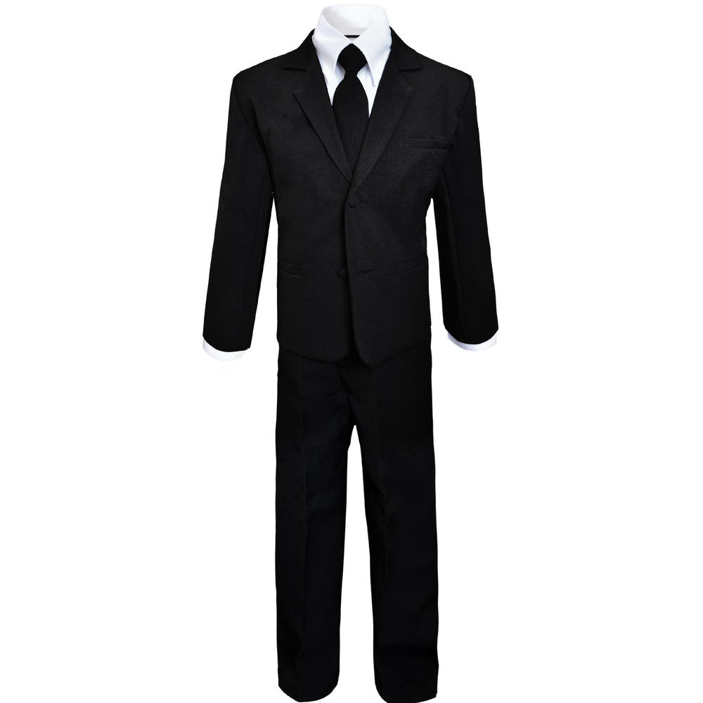 Black N Bianco Boys Suits in Black Dresswear Set Small 20