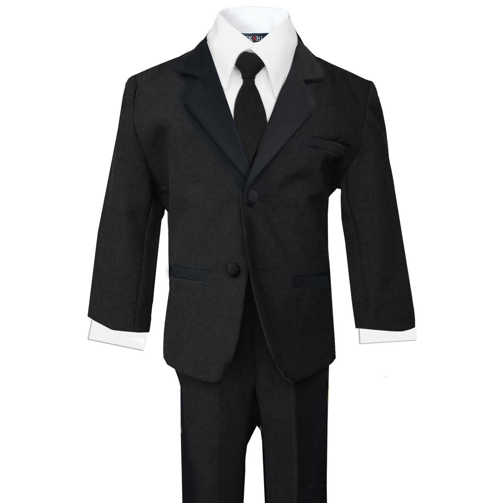 Black N Bianco Boys Suit in Black Dresswear Set Size 8 10 12 14
