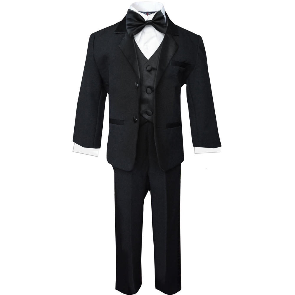 Black N Bianco Boys toddler,infants Tuxedo in Black dresswear Small-X-Large