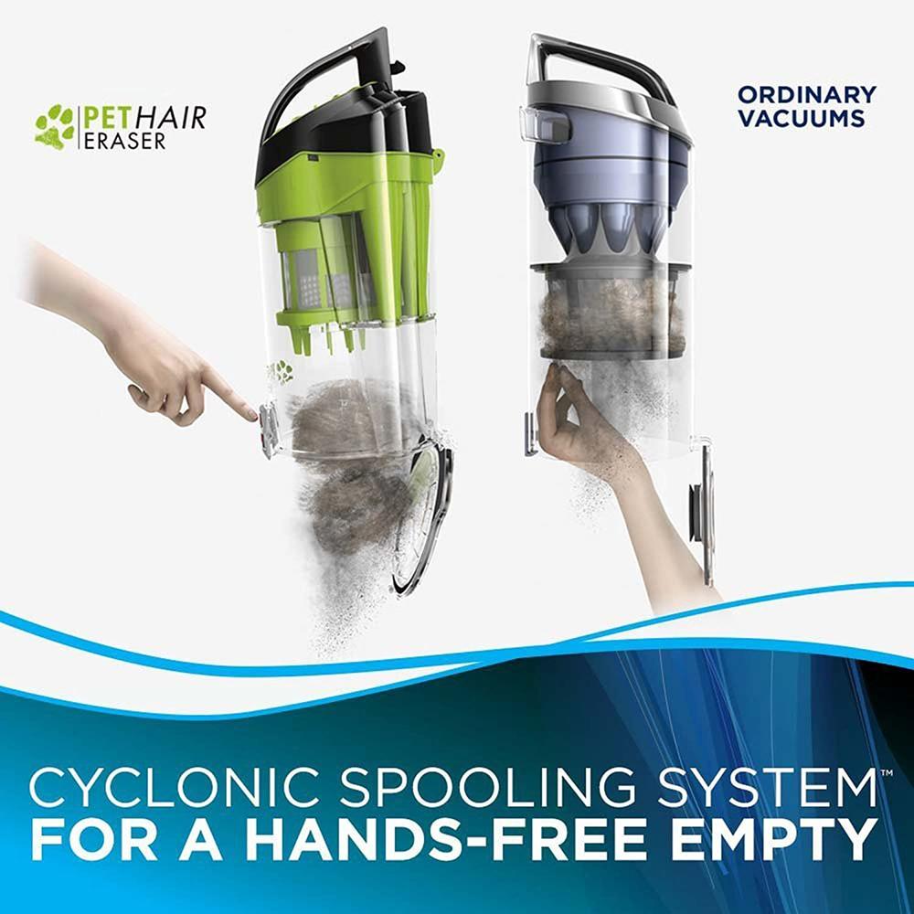 Bissell Pet Hair Eraser 1650A Upright Vacuum with Tangle Free Brushroll