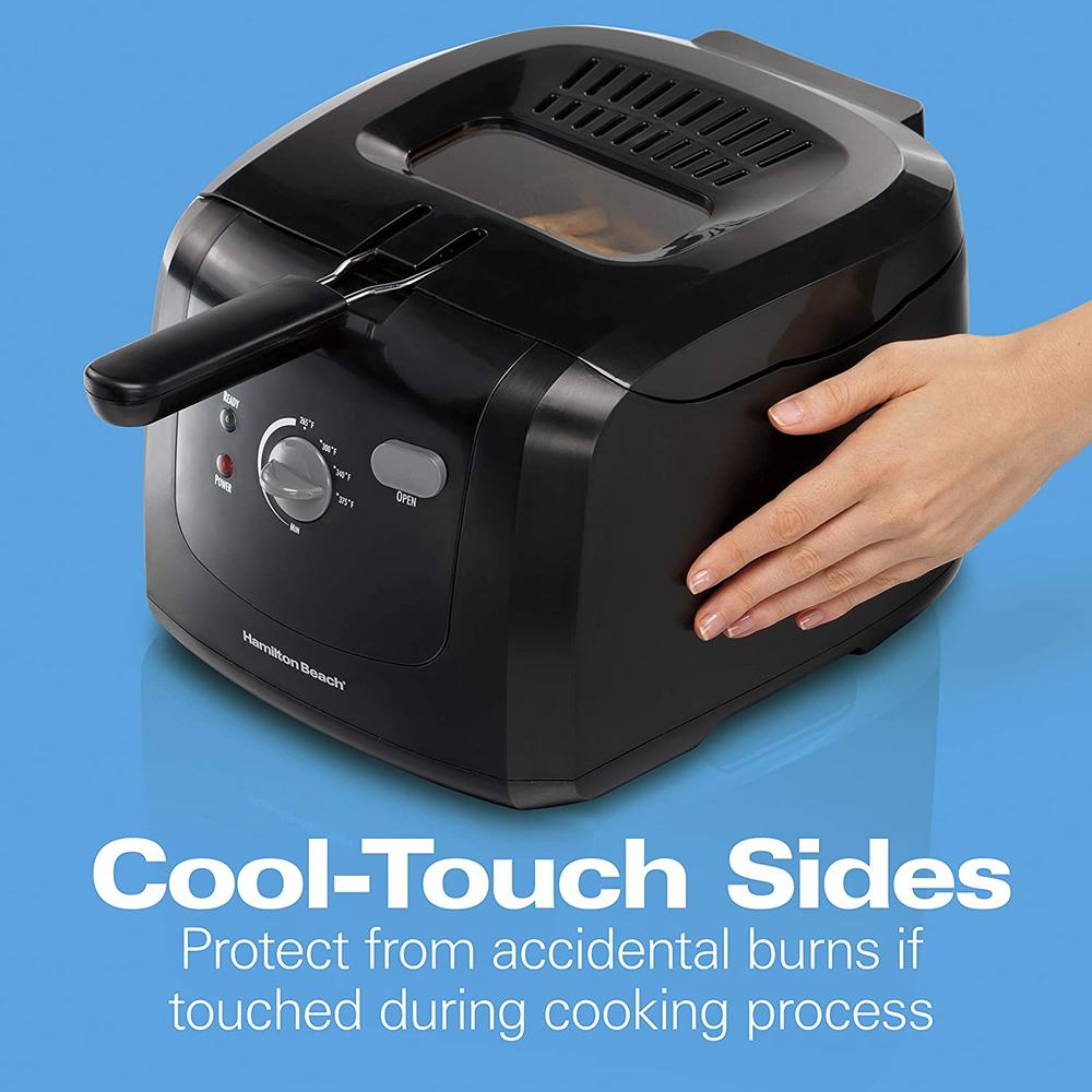 Hamilton 35021 6-Cup Cool Touch Deep Fryer
