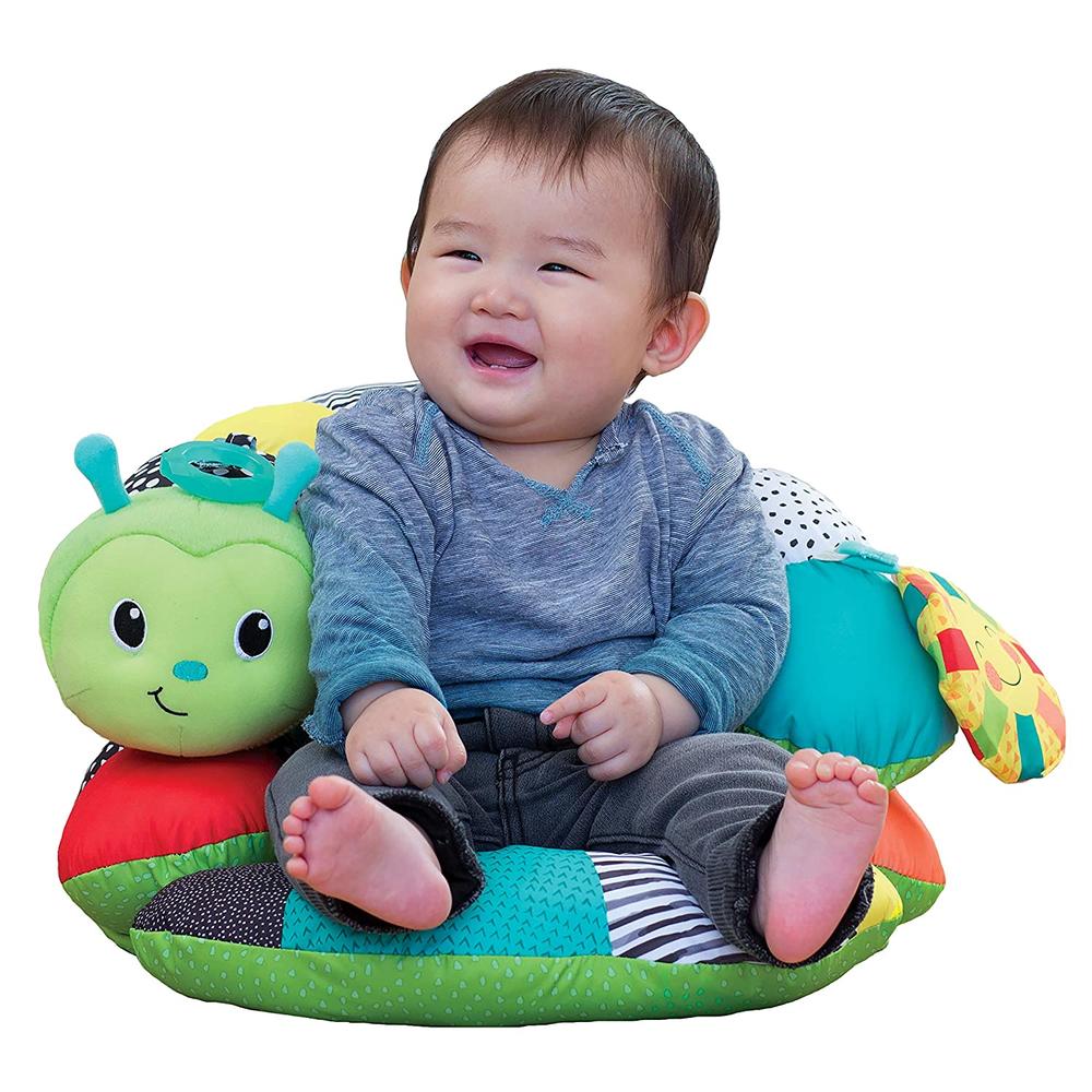 infantino prop-a-pillar tummy time & seated support