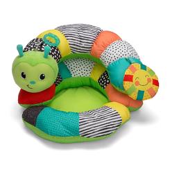 Infantino Prop-A-Pillar Tummy Time & Seated Support - Pillow Support For Newborn And Older Babies, With Detachable Support Pillo