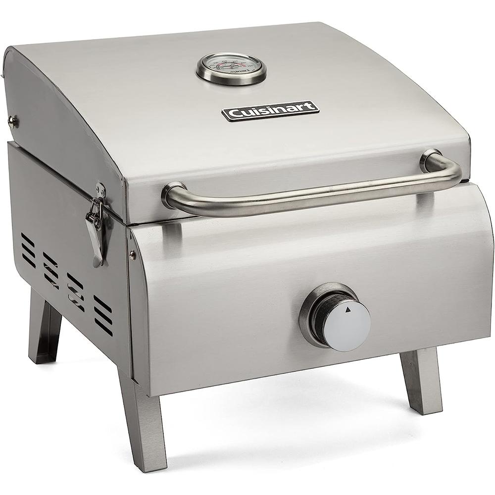 CUISINART CGG-608 Portable, Professional Gas Grill, One-Burner, Stainless Steel