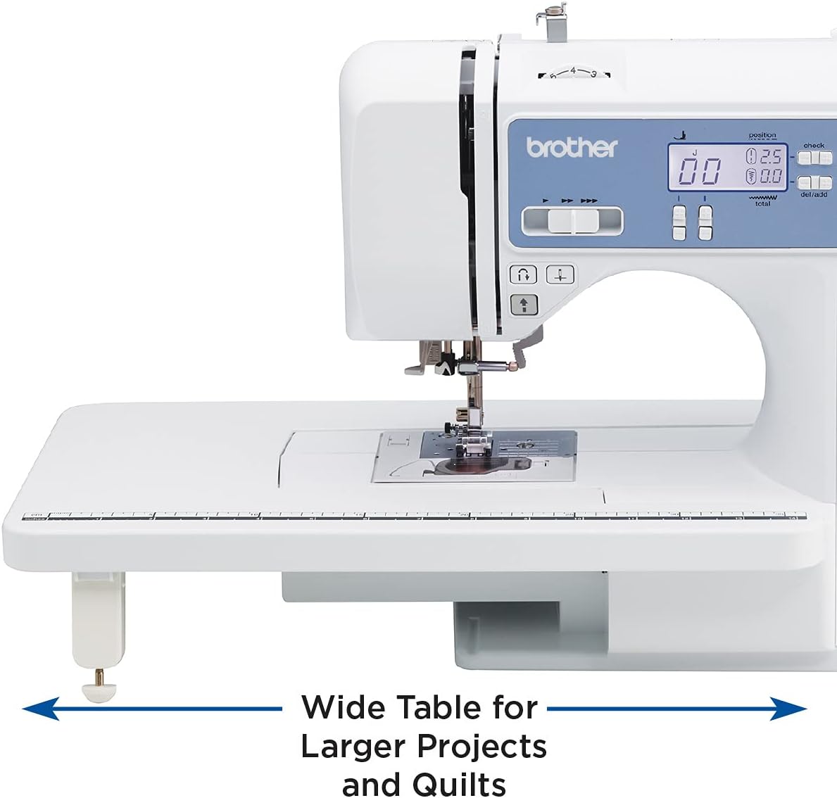 OMNIHIL AC Power Cord for Brother XR3240 Computerized Sewing Machine