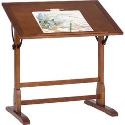 Studio Designs 13304 Vintage Drafting Table - Rustic Oak