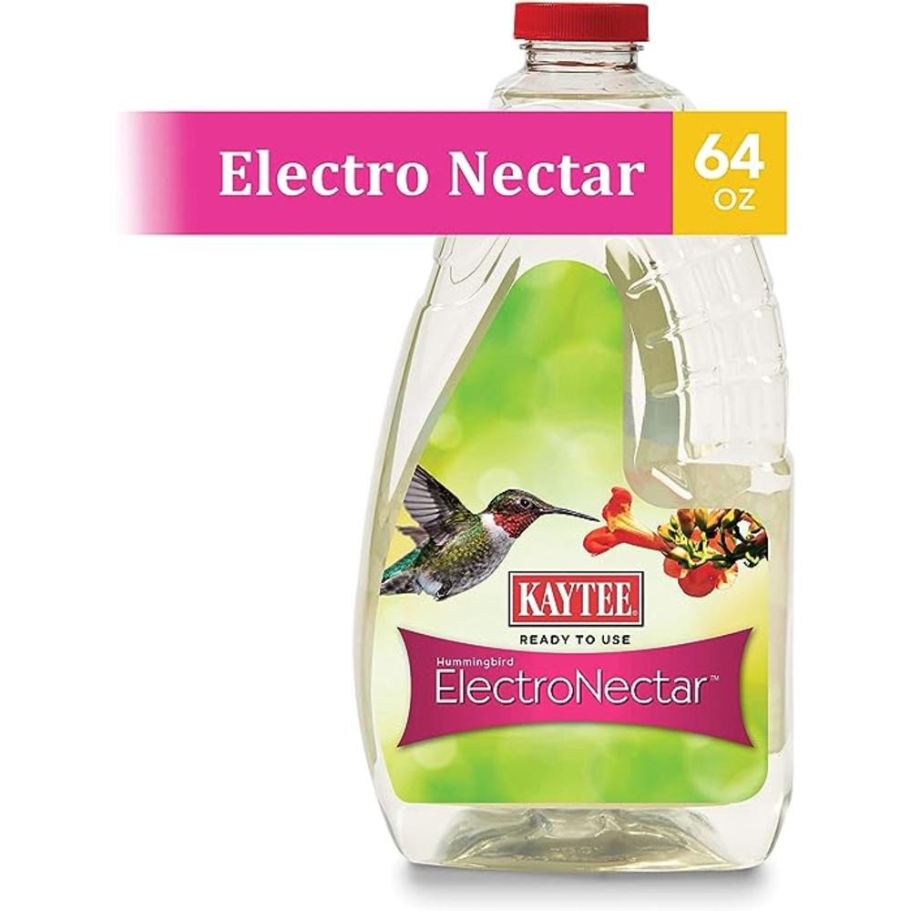 Kaytee Pet Products Kaytee ElectroNectar Hummingbird Sucrose Nectar 64 oz