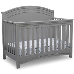 Delta Children Simmons Kids SlumberTime Emma Convertible Baby Crib N More, Grey