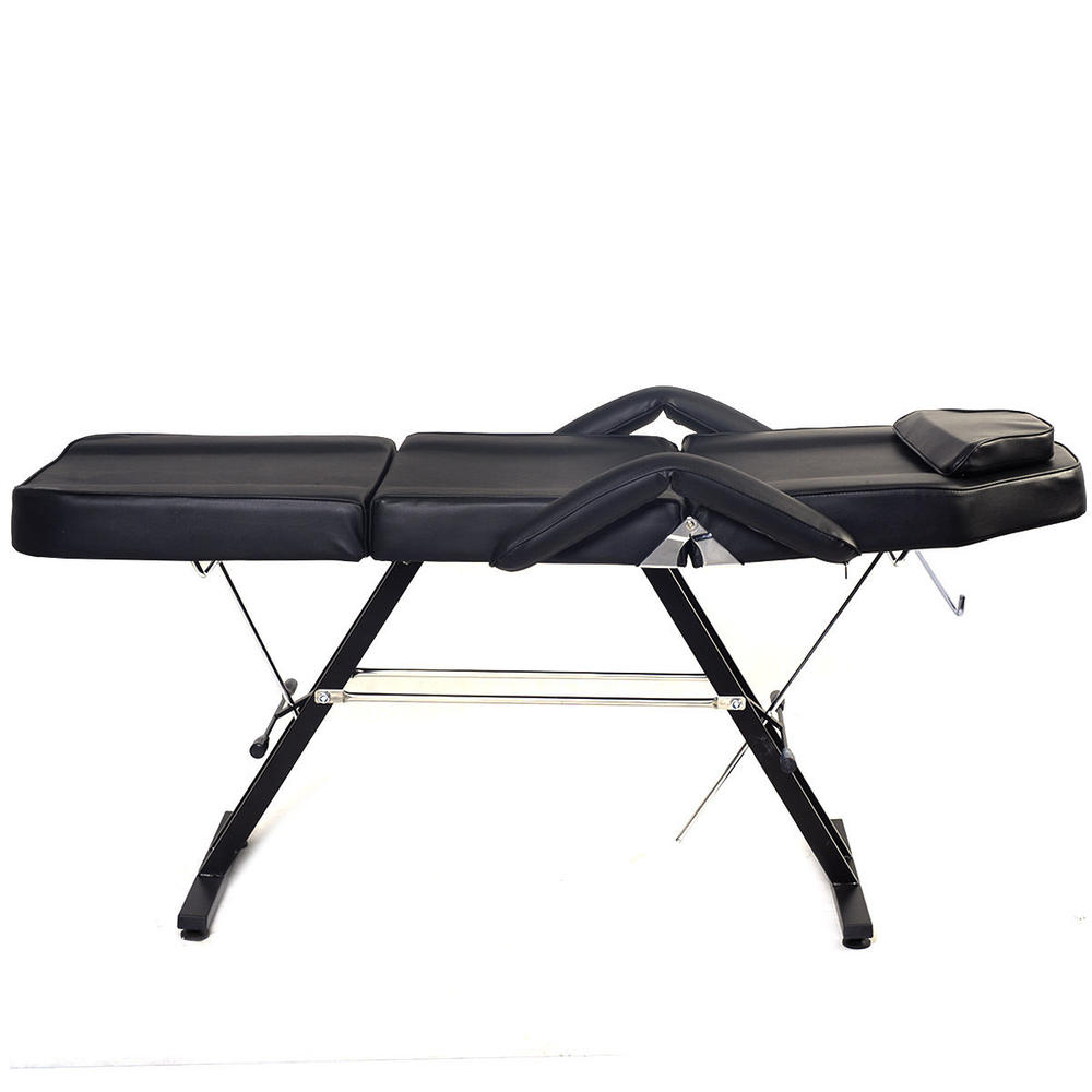 ConvenienceBoutique Massage Table Facial Bed Chair Adjustable Barber Beauty Salon Black
