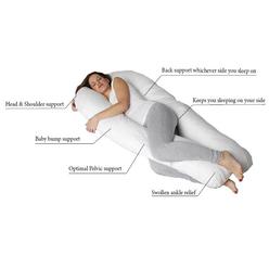 ConvenienceBoutique U Shape Body Pillow Pregnancy Comfort Support Cushion