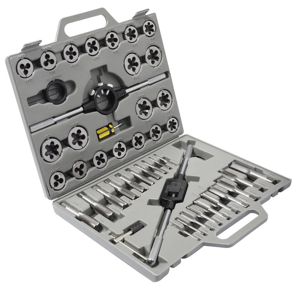 ConvenienceBoutique Metric Tap and Die Set with Case - 45 pc