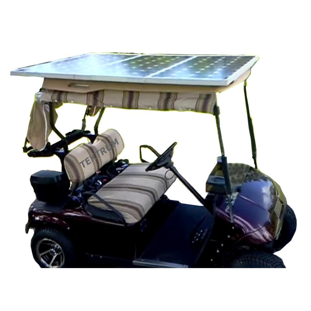 Tektrum Universal 180 watt 180w 36v Solar Panel Battery Charger Kit for Golf Cart - Save Electricity Bill, Emergency
