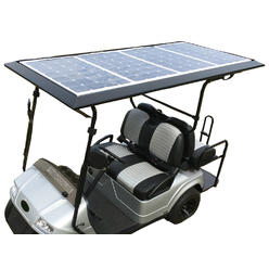 Tektrum Universal 120 watt 120w 48v Solar Panel Battery Charger Kit for Golf Cart - Save Electricity Bill, Emergency