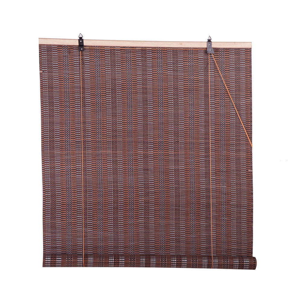 THY COLLECTIBLES Natural Bamboo Roll Up Window Blind Roman Shade Sun Shade WB-48N1