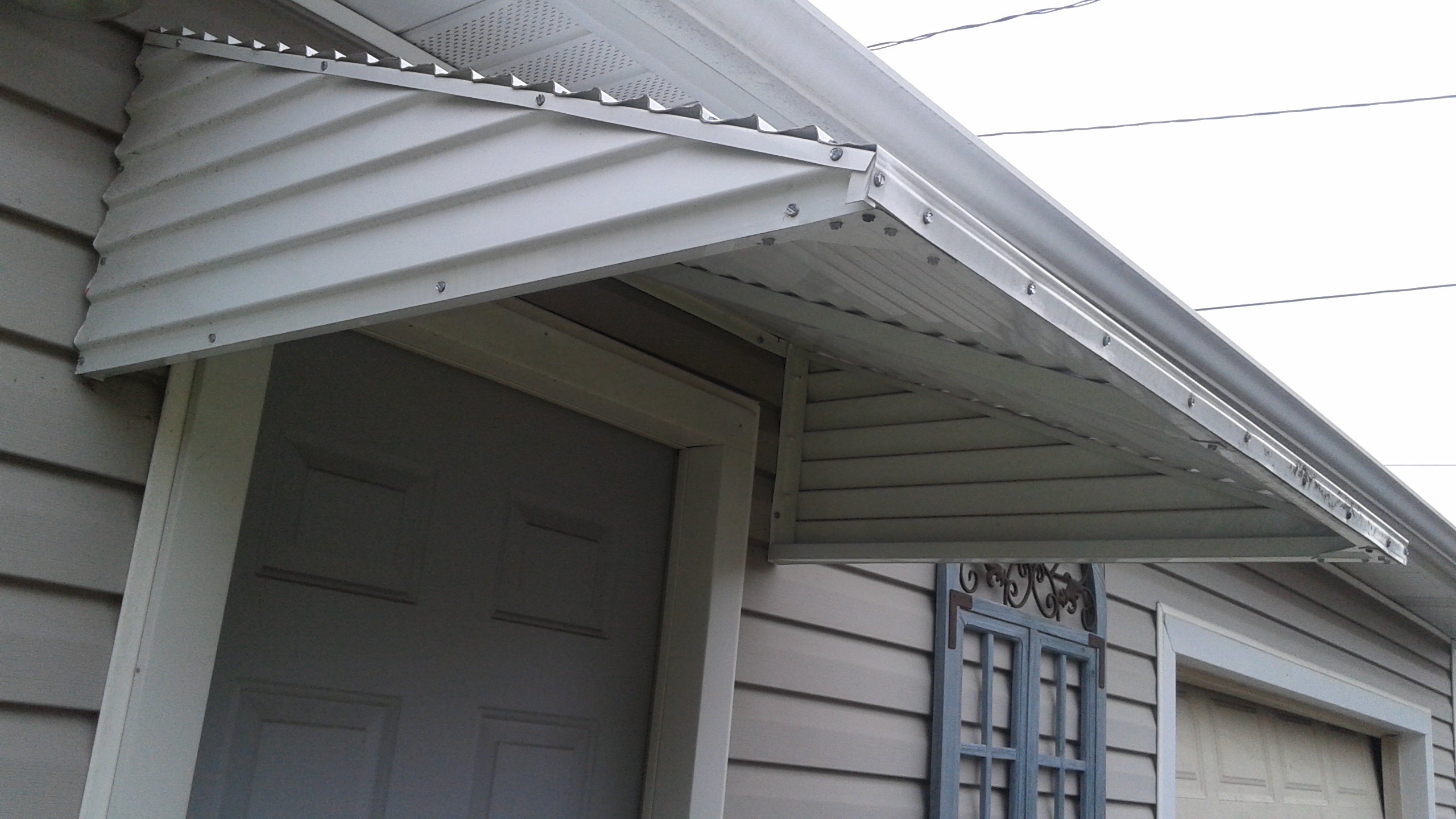 Clickawning Awningwh15 Door Window Aluminum Awning 46 Wide X 36 Out From Wall 15 Side High