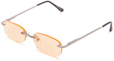 foster grant rimless sunglasses