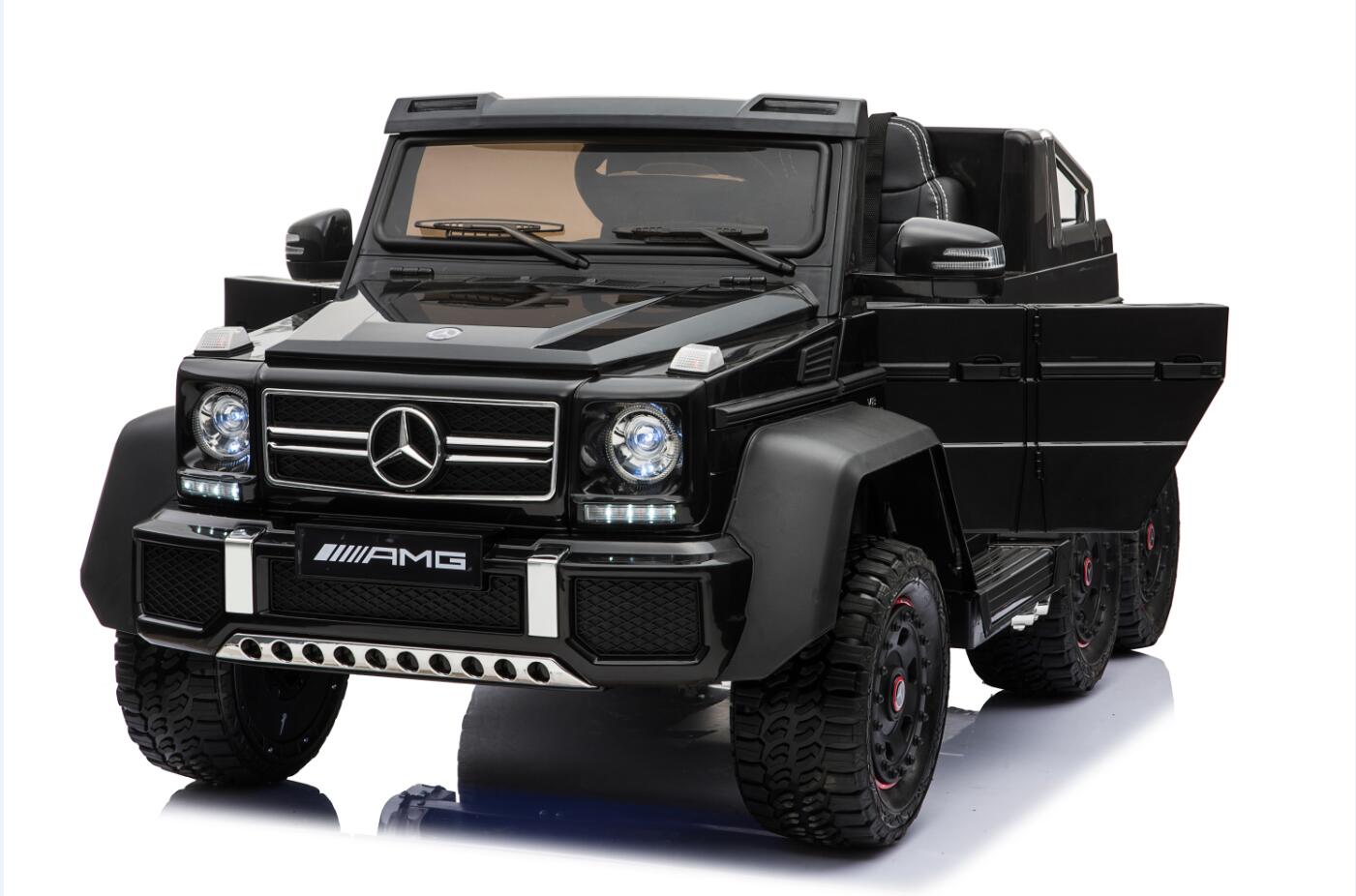 Mini Moto Toys Ride On Car Mercedes G63 Six Wheels Six Motors 2 Seat 2 4g Remote Control Mp3 Usb Sd Player Kids And Parents Truck