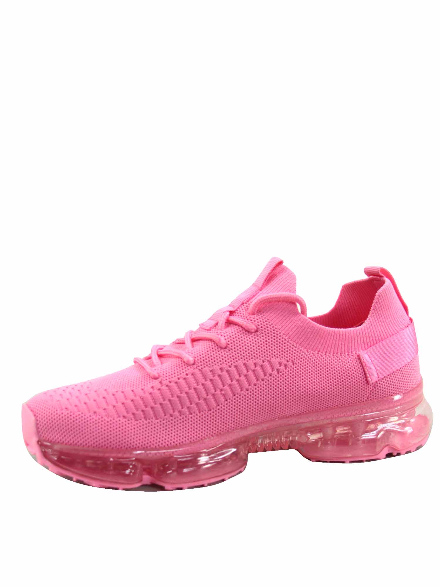 La sheelah Women's Fashion Lace Up Bubble Sole Stretch