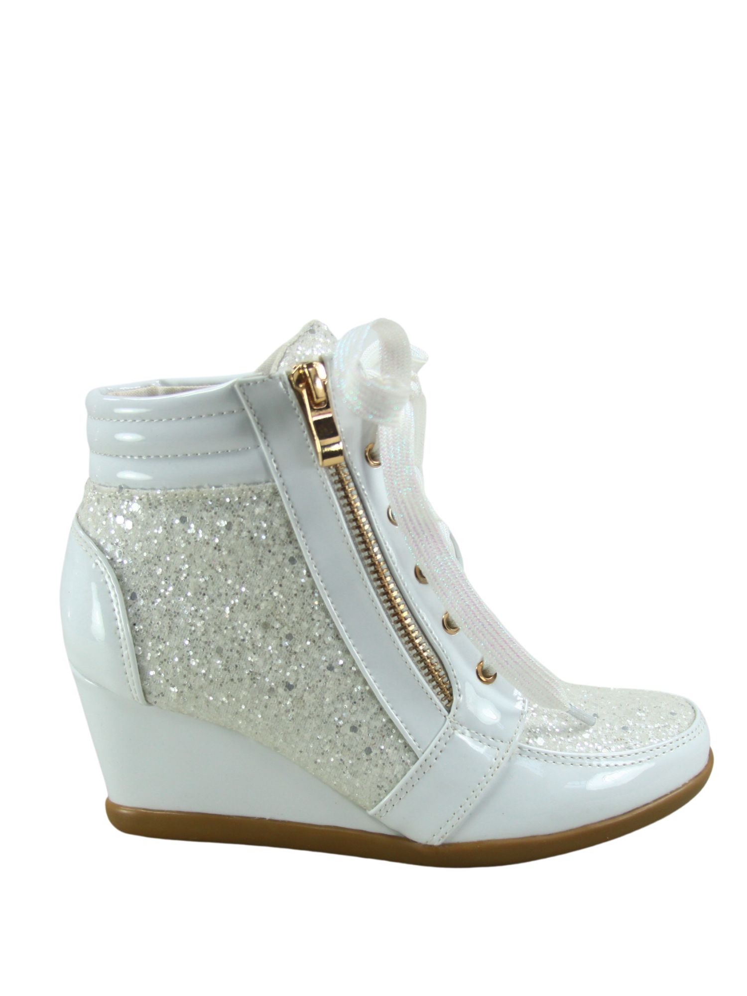 ひっしー Forever Link Peggy-44 Women's Fashion Glitter Sneaker