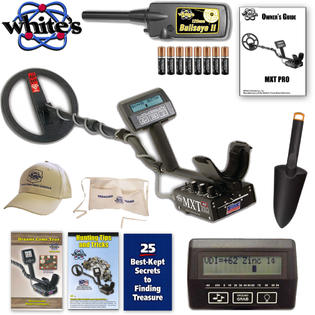 White S Electronics Whites Mxt All Pro Metal Detector W 10 Dd Search Coil Bullseye Ii Pinpointer