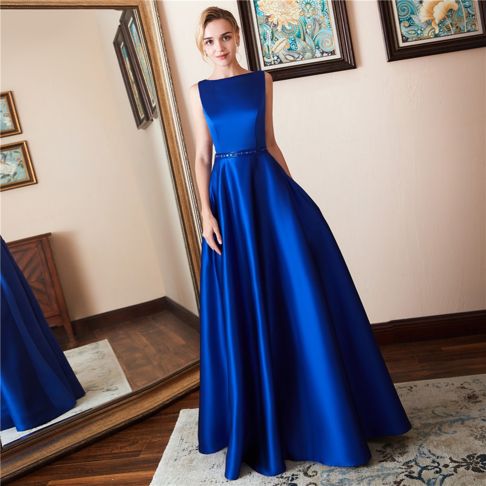 Blue maxi occasion dress clearance