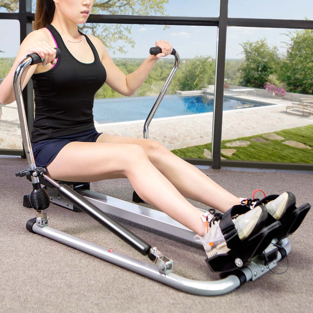 xtremepowerus rowing machine