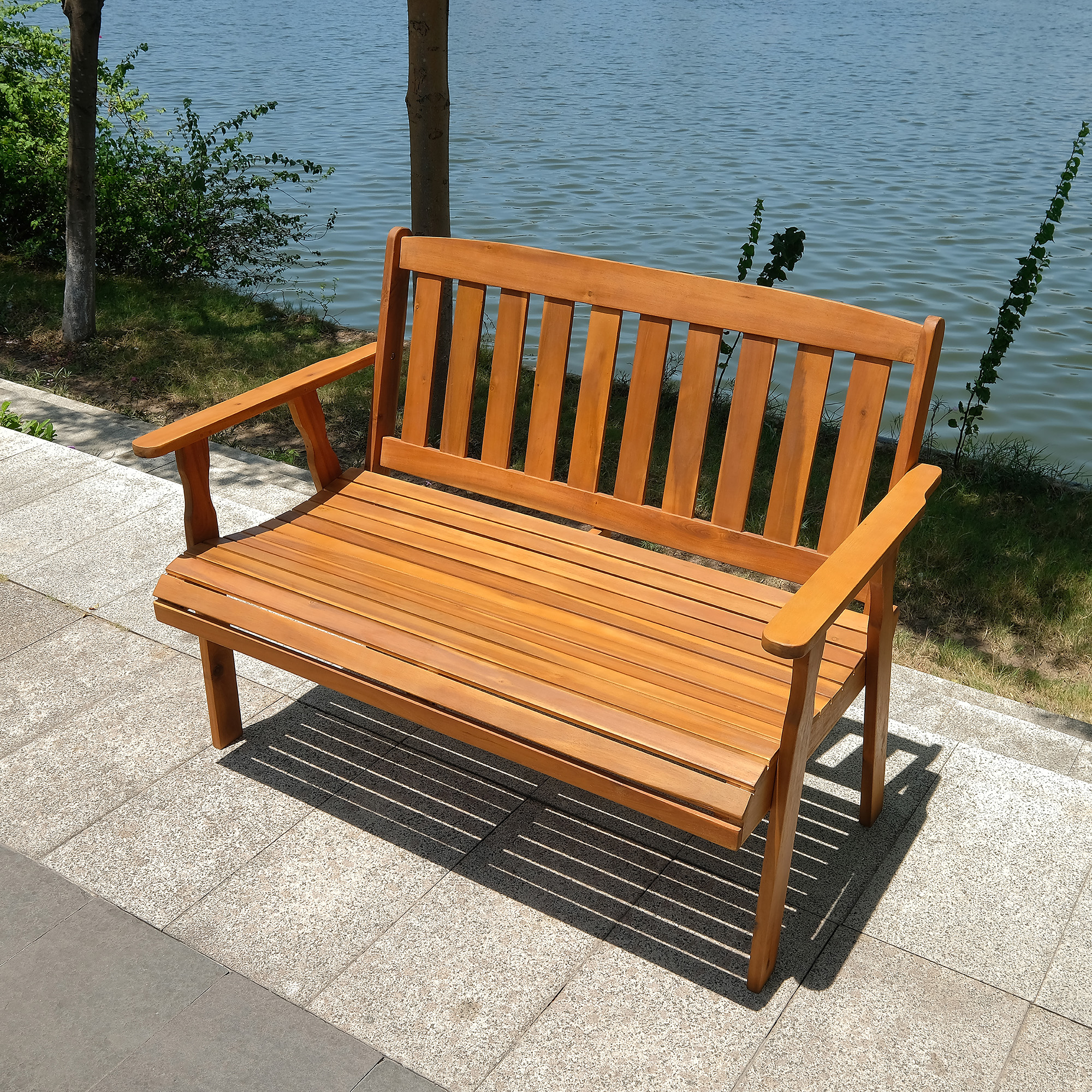 Outdoor Wood Bench Kit