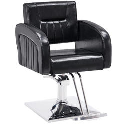 BarberPub Salon Chair for Hair Stylist, All Purpose Hydraulic Barber Styling Chair, Beauty Spa Equipment 8538BK
