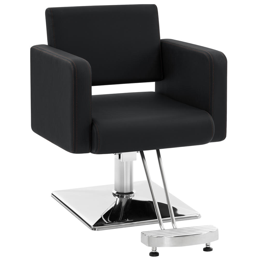 BarberPub Classic Styling Salon Chair for Hair Stylist, with Hydraulic ...