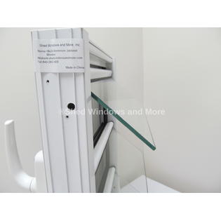 Shed WIndows and More 18" x 24" Aluminum Jalousie Crank ...