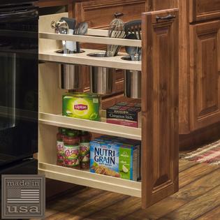 Century Components Sigcan55pf Base Cabinet Pull Out Kitchen