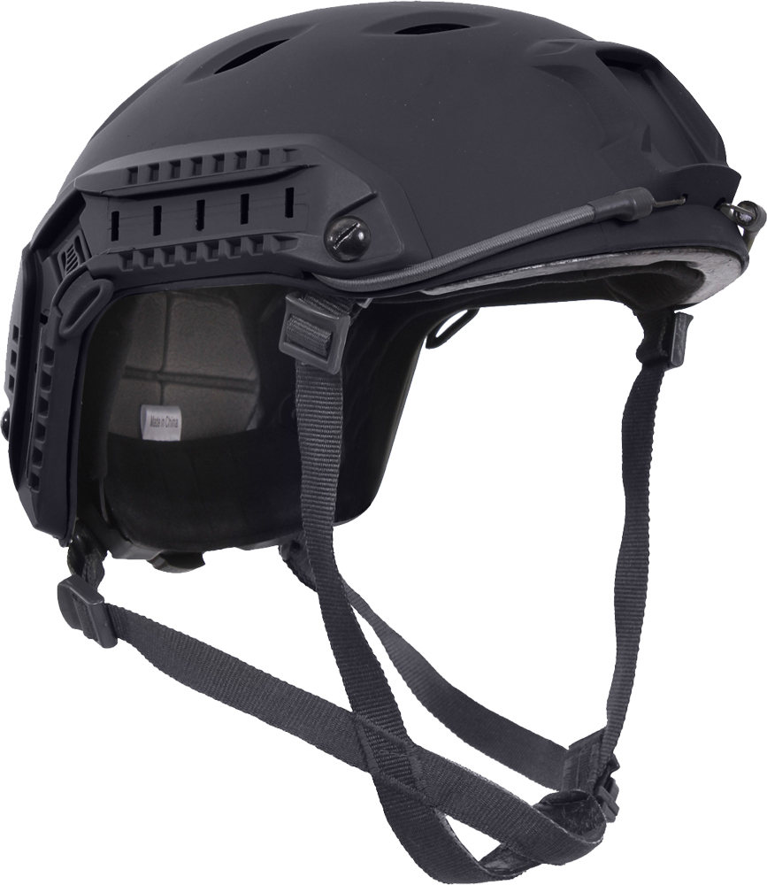 Rothco Advanced Tactical Adjustable Airsoft Plastic Helmet, Black