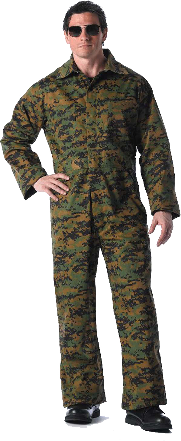 Rothco Digital Woodland Camouflage Unlined Coveralls