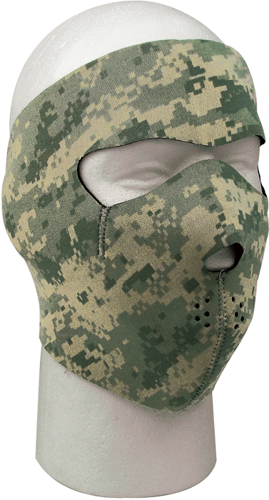 Rothco ACU Digital Camouflage/Black Reversible Neoprene Facemask