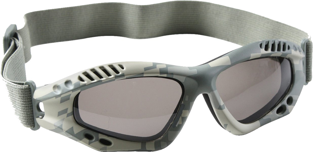 Rothco ACU Digital Camouflage Ventec Anti Scratch Tactical Goggles