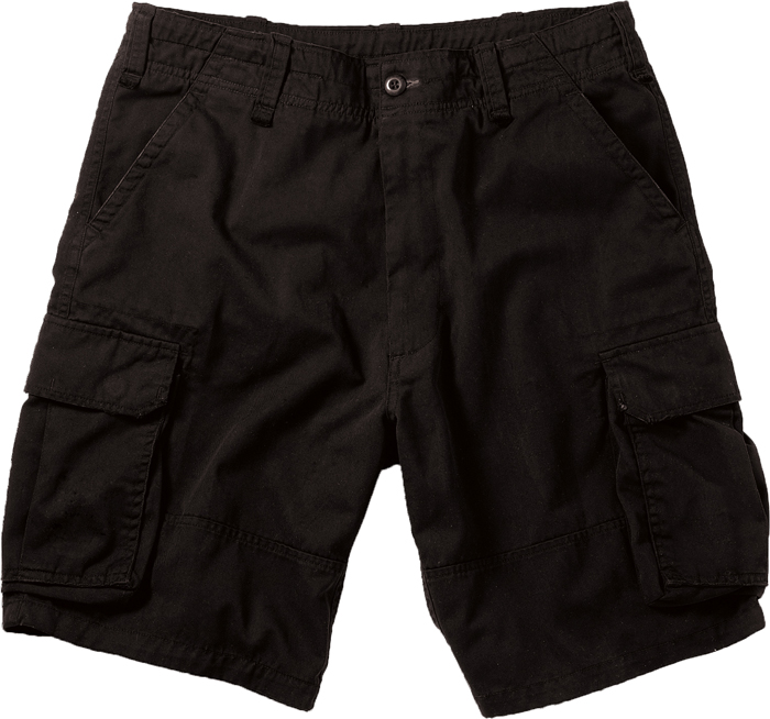 Rothco Black Vintage Paratrooper Cargo Shorts