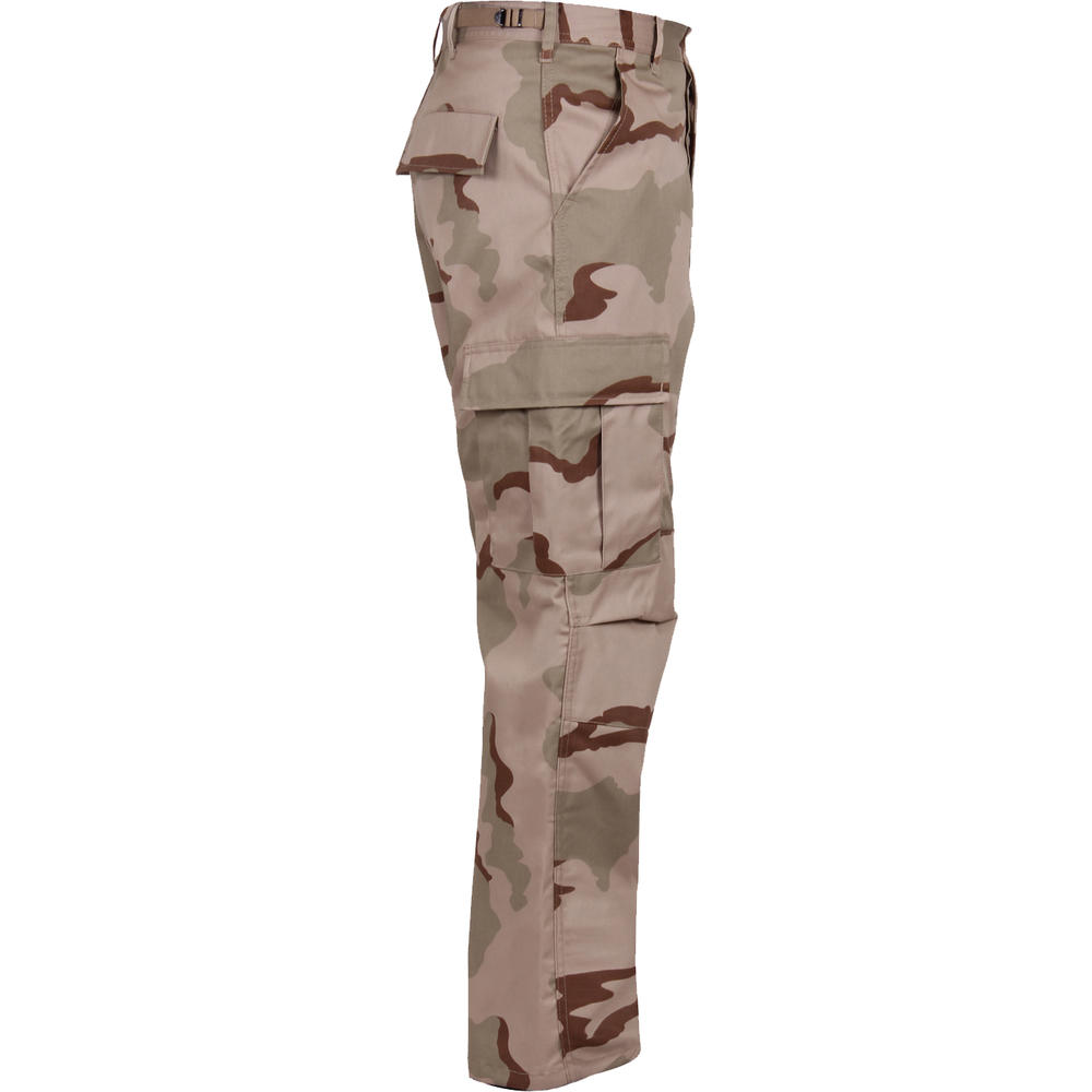 Rothco Tri-Color Desert Camouflage Military Cargo BDU Fatigue Pants